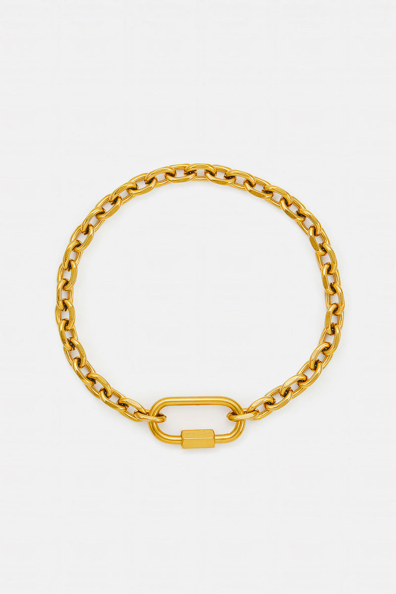 Lock Chain Bracelet