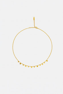 Tiny Charm Necklace - Round