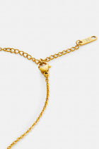 Tiny Charm Necklace - Round
