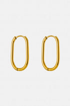 Thin Oval Hoops