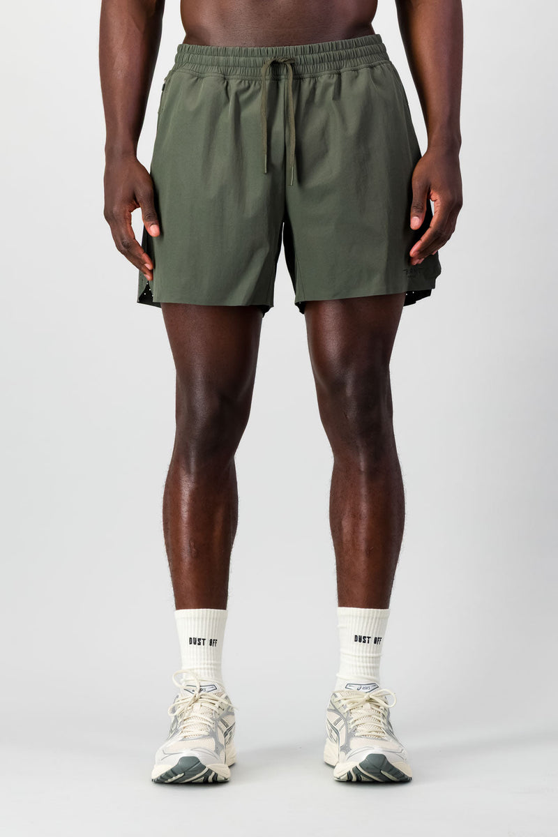 Shift 5-Inch Short - Forest Green